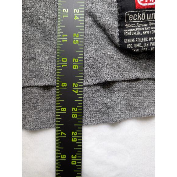 Ecko Unlimited Men's Waffle Long Sleeve Shirt - XL Gray - Picture 6 of 8